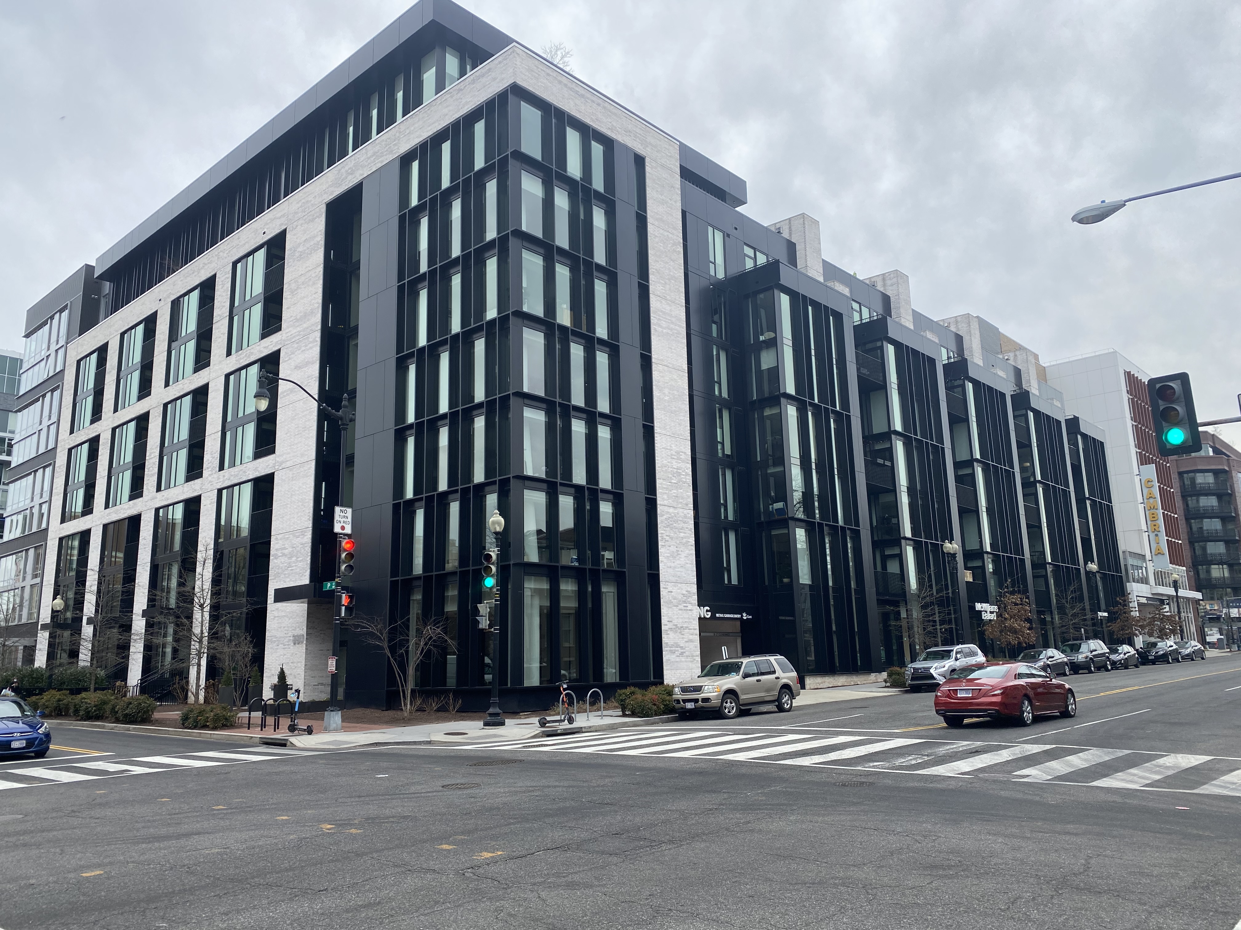 Modern commercial building